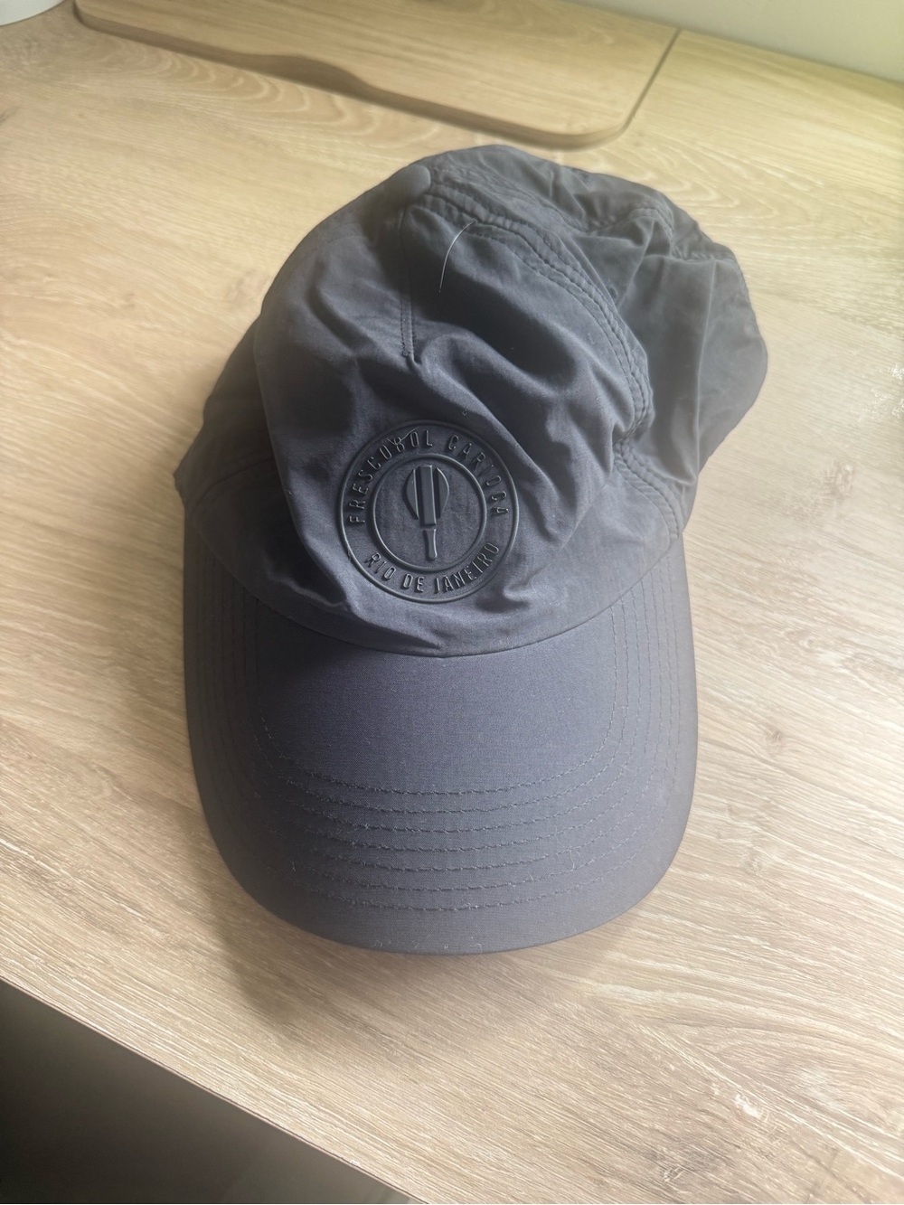 Frescobol Carioca Black Performance Cap Rio De Janeiro Hat